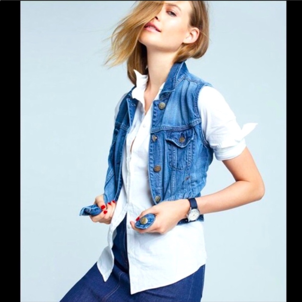 J.Crew Denim Vest